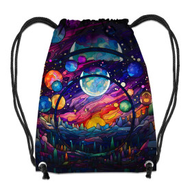 NEON GALAXY WZ.14 - panel (60cm x 50cm) lehký, česaný úplet