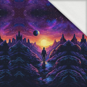NEON GALAXY WZ.5 - panel (60cm x 50cm) teplákovina s elastanem ITY