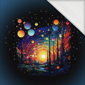 NEON GALAXY WZ.9 - panel (60cm x 50cm) lehký, česaný úplet
