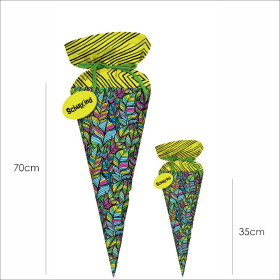 První třída Candy Cone - NEON LISTY / Velikost na výběr