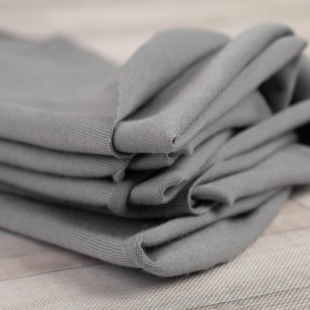 ŠEDÁ - viskózový úplet single jersey 260 g