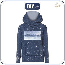 UNISEX HYDROFOBNÍ MIKINA UNISEX - SNOW  - Sada šití