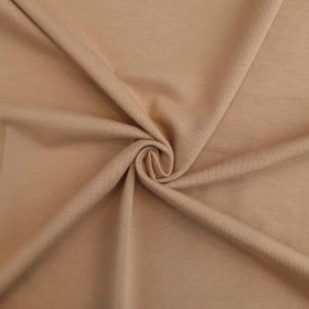 Úplet tričkovina s elastanem TE210 - CAMEL (D-212)