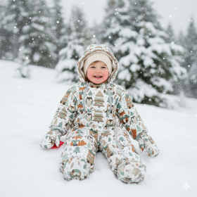 WINTER ANIMALS WZ.1 - Jersey wiskozowy