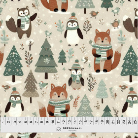 WINTER ANIMALS WZ.5 - Jersey wiskozowy