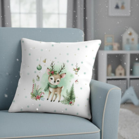 WINTER ANIMALS wz.9 - panel (60cm x 50cm) lehký, česaný úplet