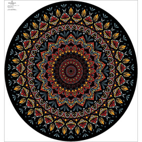 AFRICAN MANDALA - panel pro kruhovou sukni D