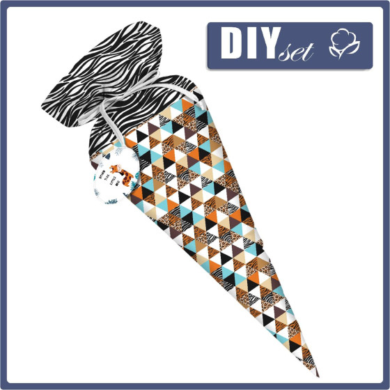 První třída Candy Cone - TROJÚHELNÍKY / SKVRNY / Velikost na výběr