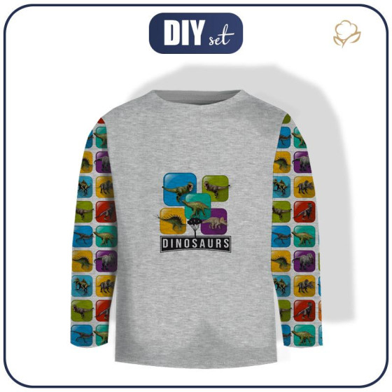 LONGSLEEVE - DLAŽBA DINO VZ. 2 - single jersey