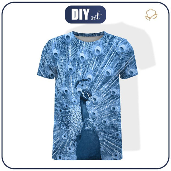 PÁNSKÉ TRIČKO - PÁV (CLASSIC BLUE) - single jersey