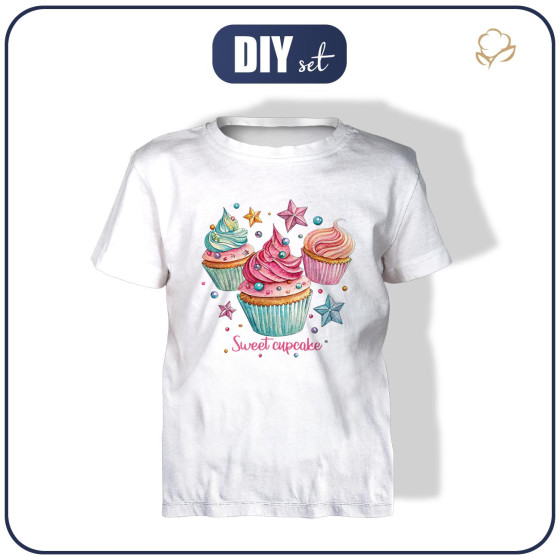 DĚTSKÉ TRIČKO - SWEETS vz.6 - Sada šití