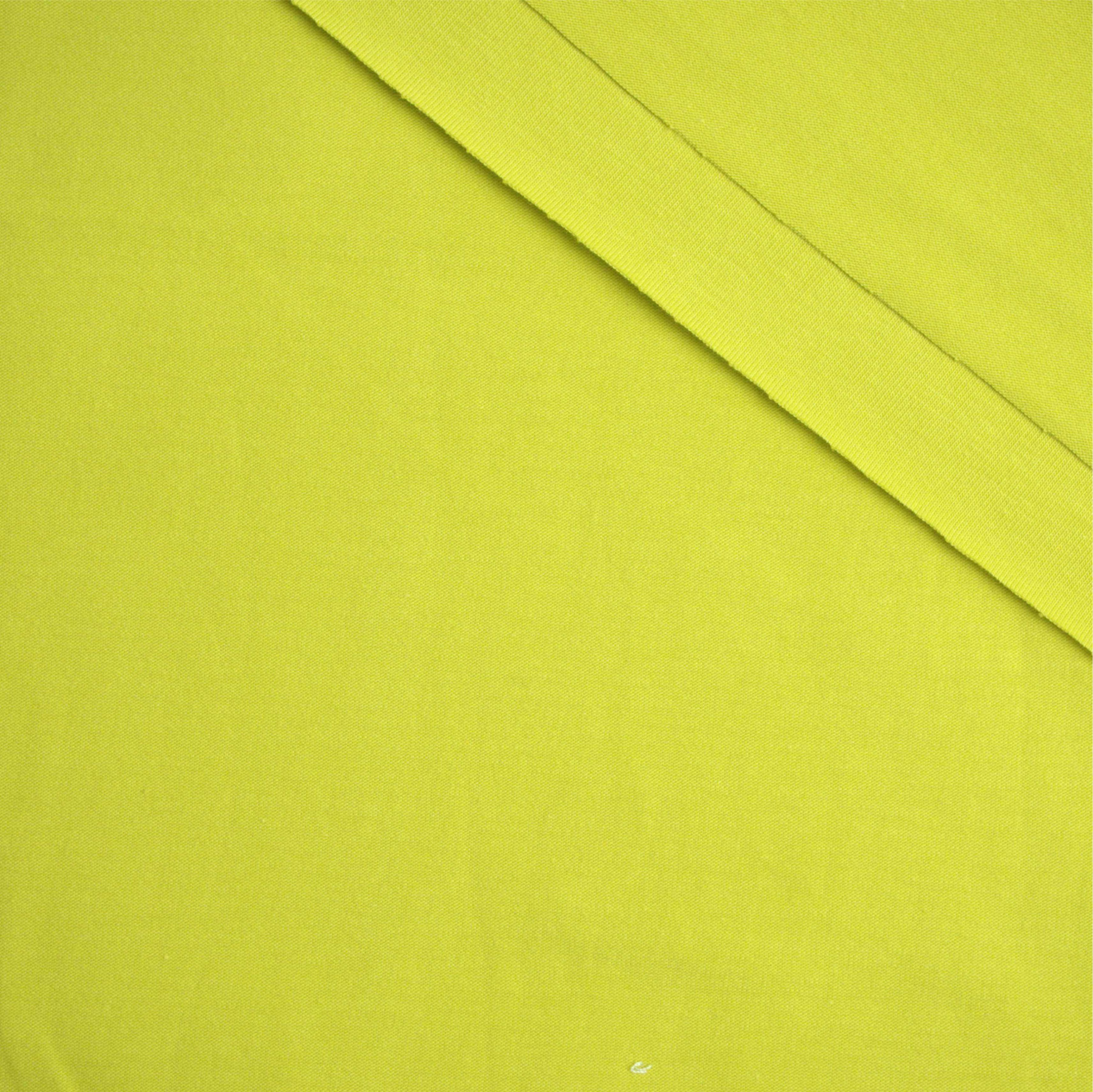 D-109 LIMONKOWY - dzianina t-shirt z elastanem TE210