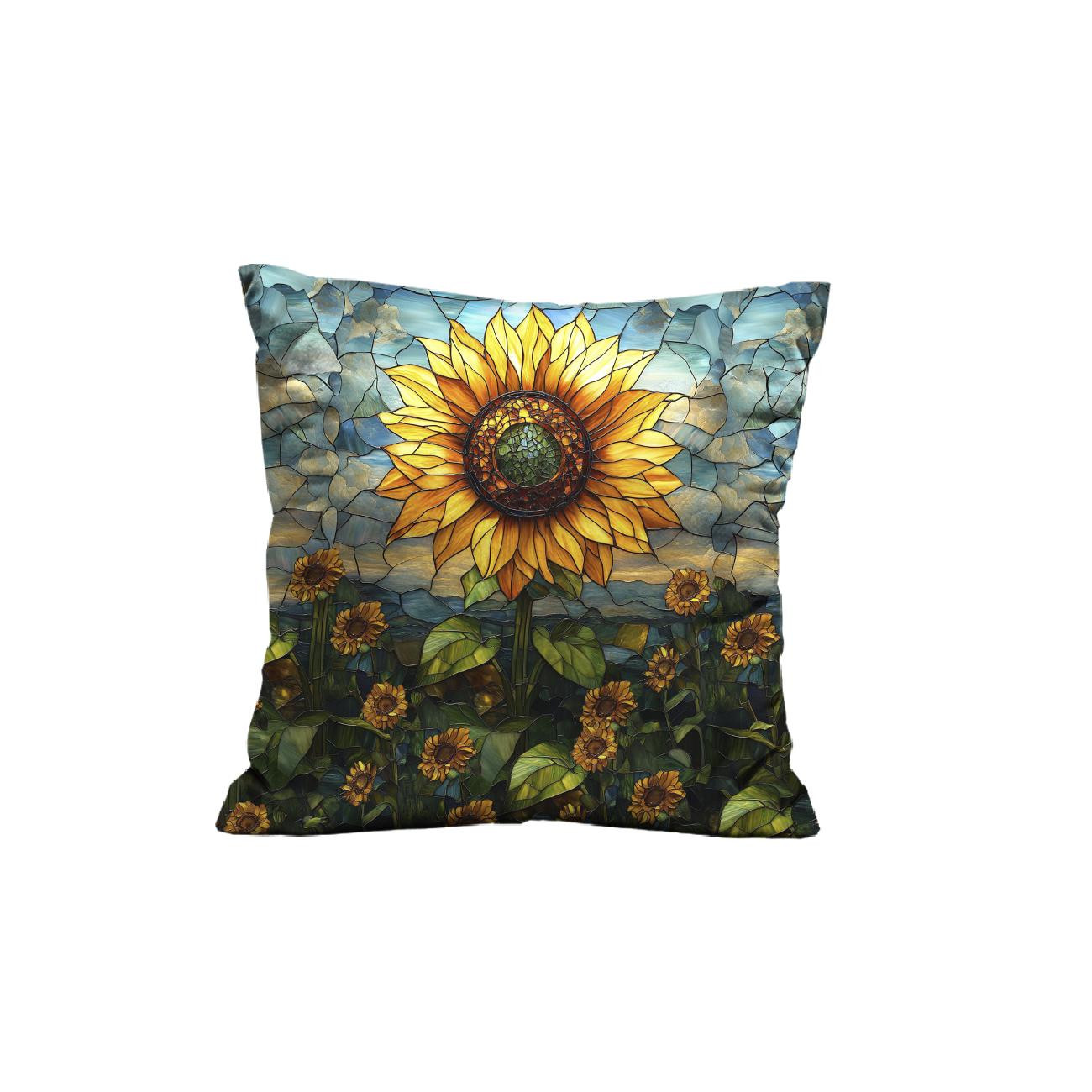 STAINED GLASS WZ.10 - panel (60cm x 50cm) - Welur tapicerski