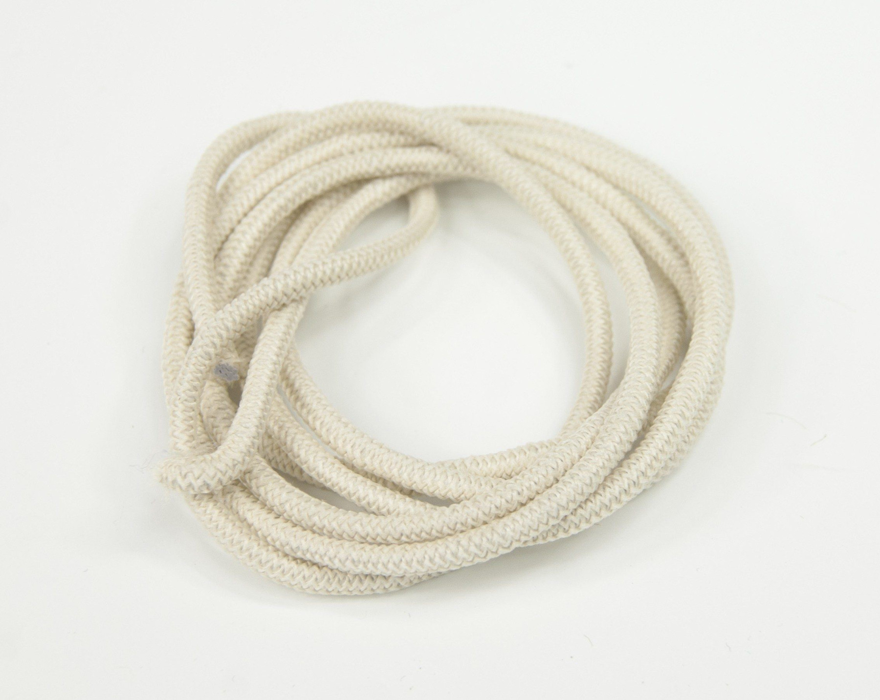 Guma okrągła do stoperów 3mm - NUDE, NATURALNA 010