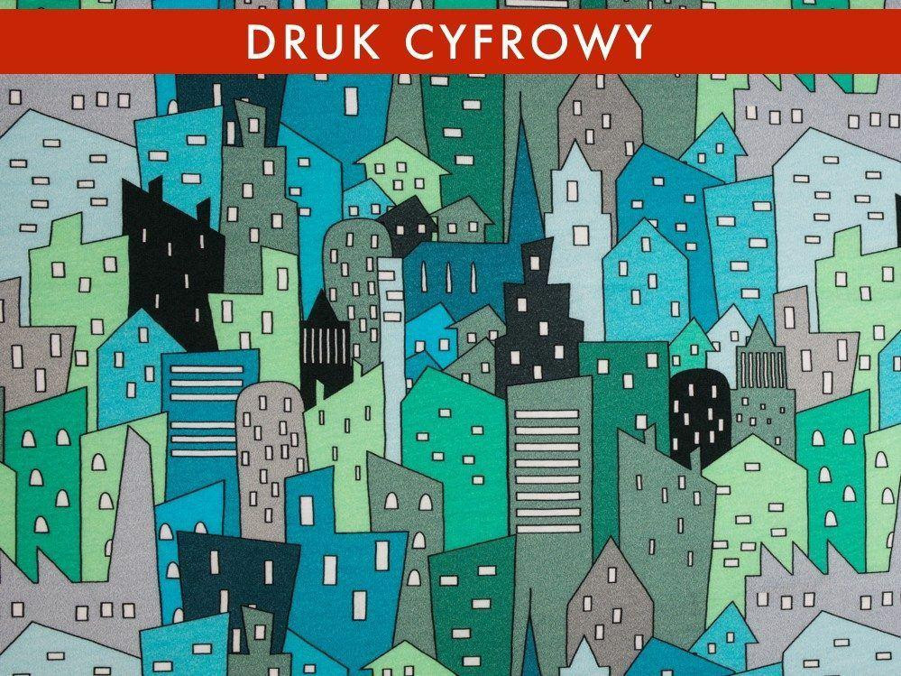 MIASTO - dresówka pętelkowa 