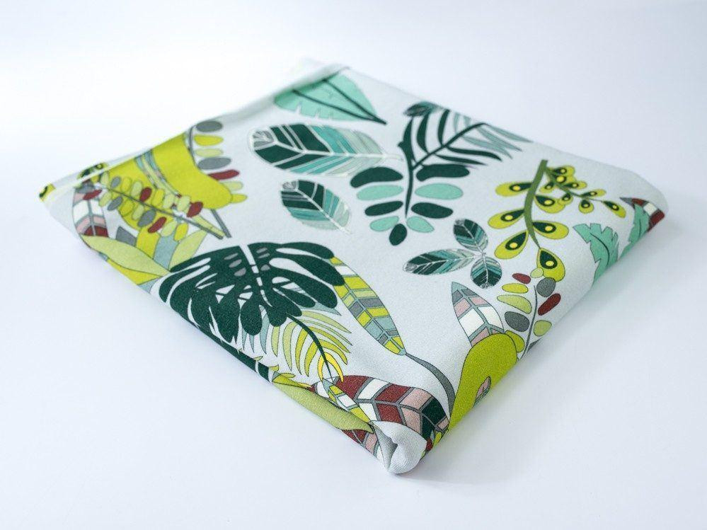 LIŚCIE - dresówka pętelkowa 