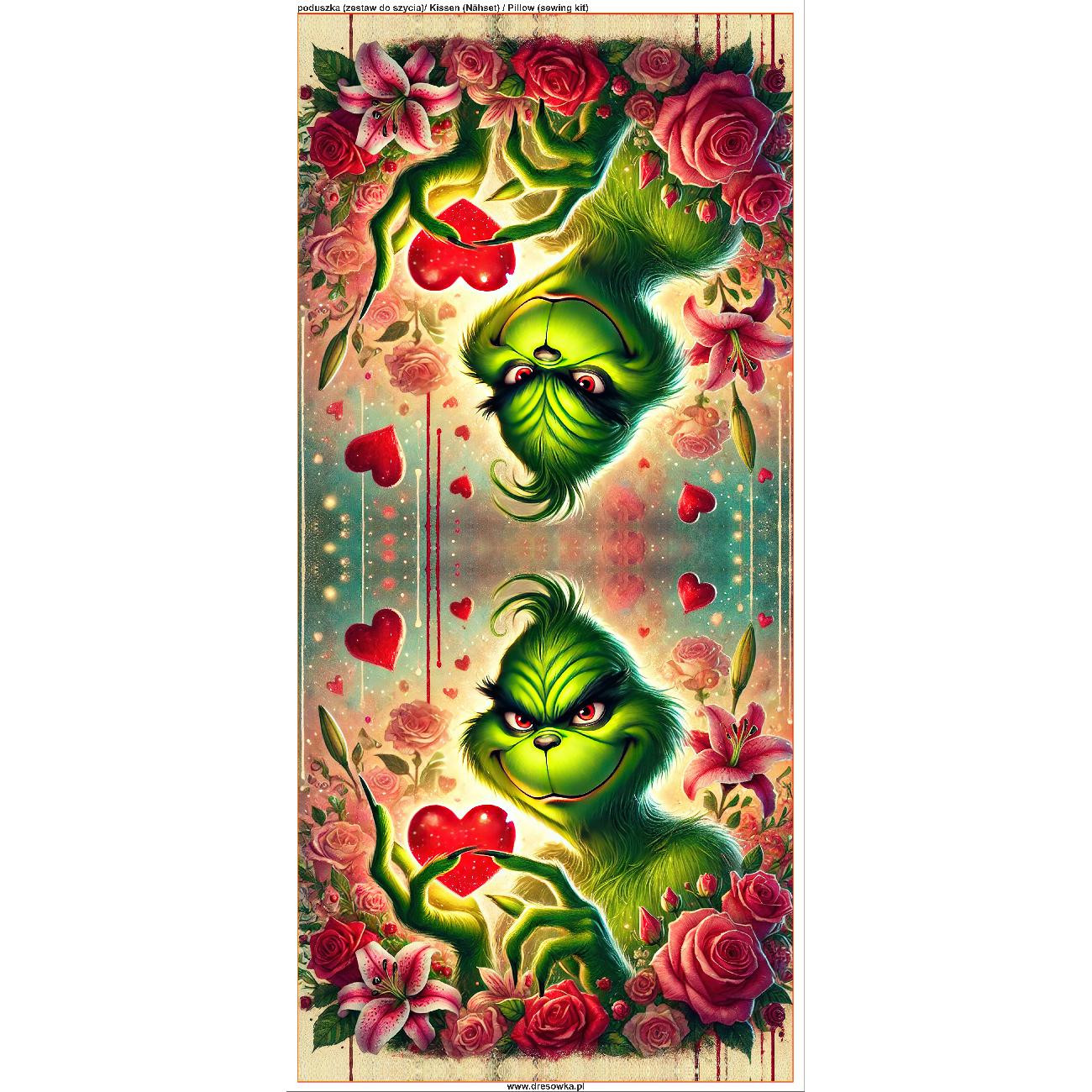 PODUSZKA 45X45 - VALENTINE'S DAY / prankster 2 - zestaw do uszycia