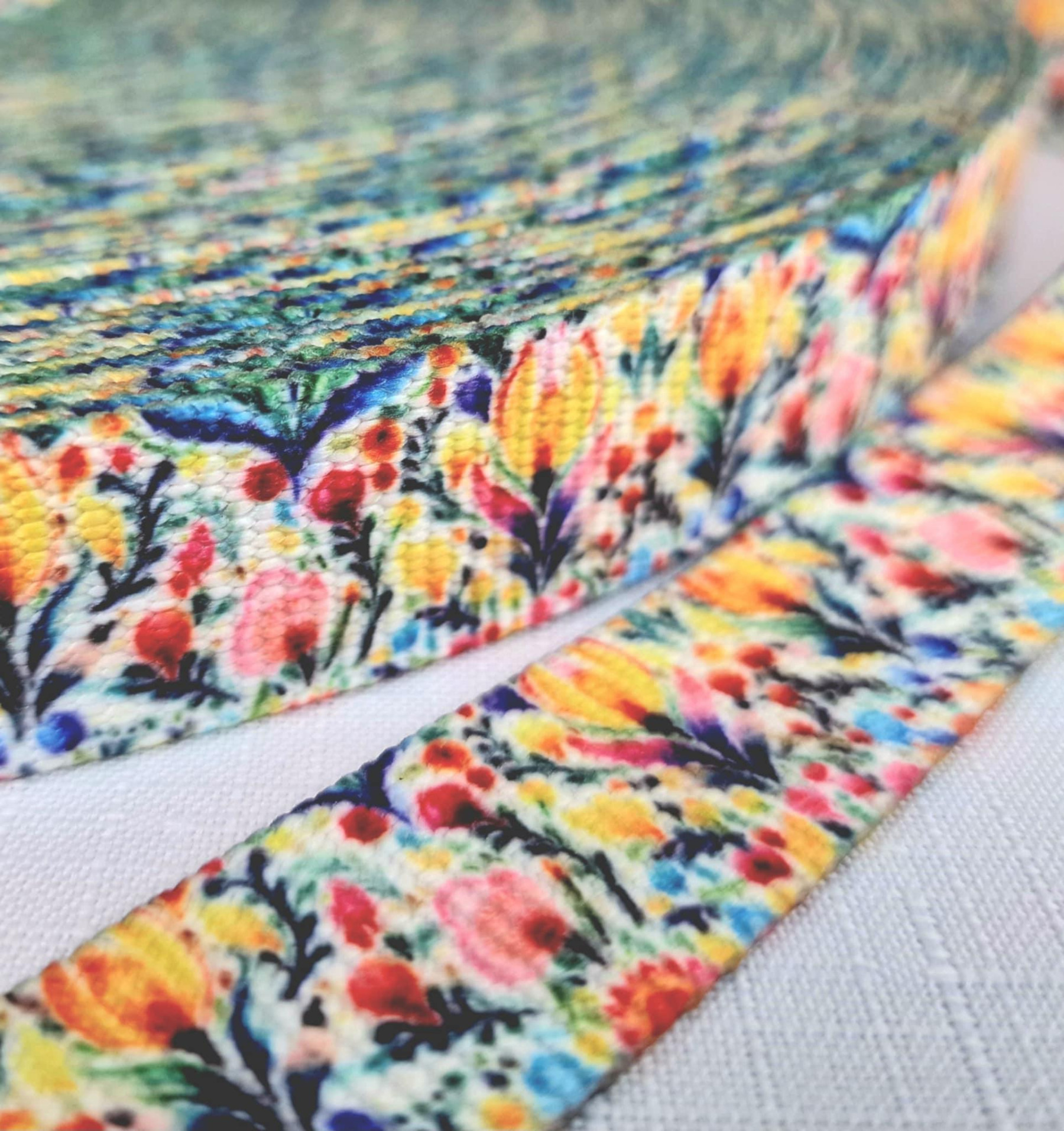 Taśma nośna parciana 25mm - Folk Art wz.14