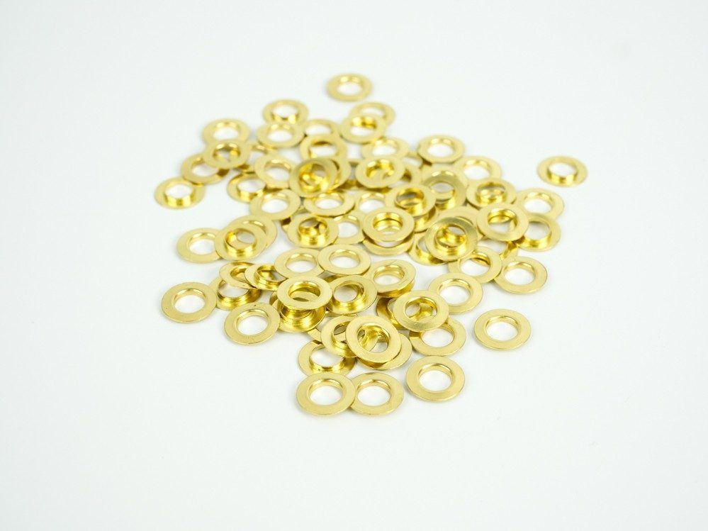 Nity, Oczka kaletnicze 500 sztuk, Ø 4 mm, Złote - PRYM 542486