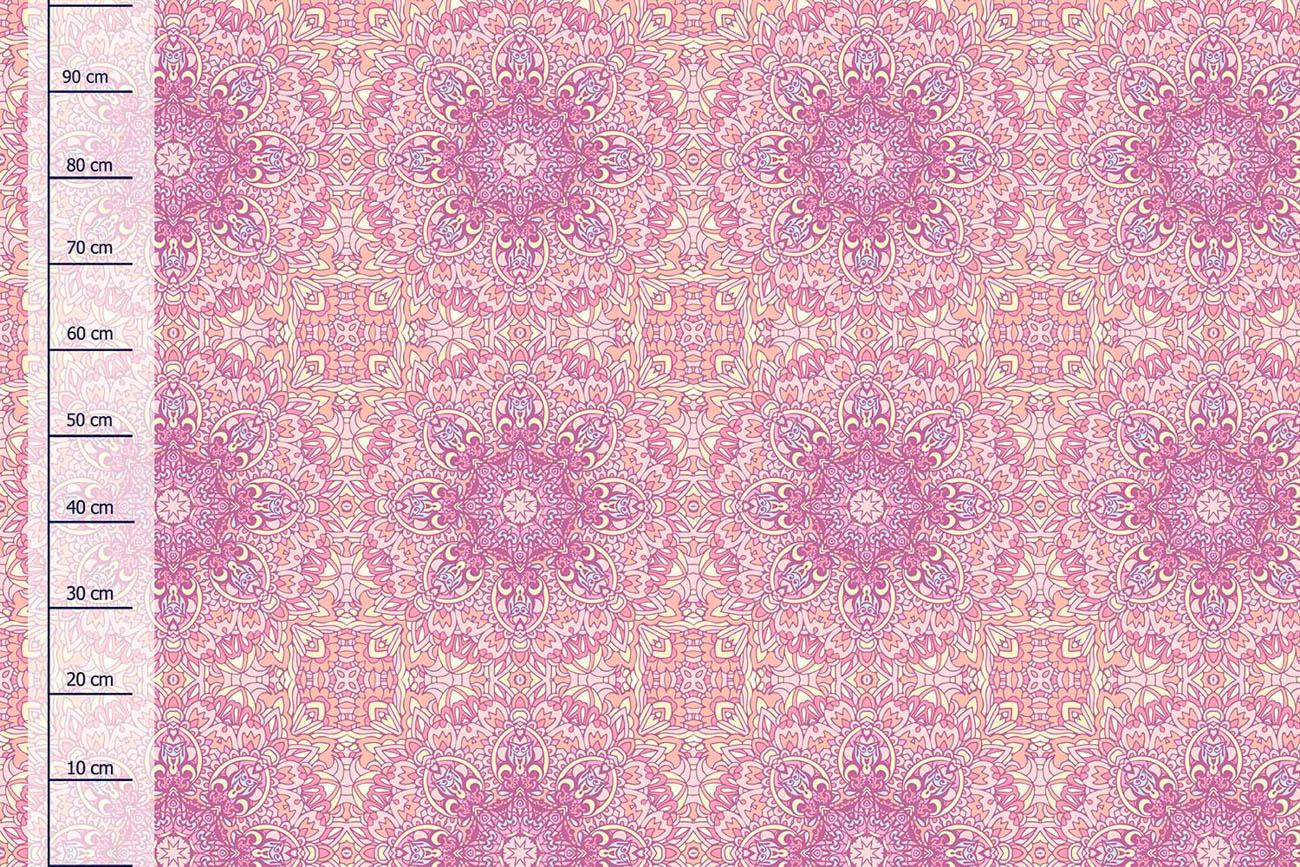 KOLOROWA MANDALA wz. 2 - Len 100%