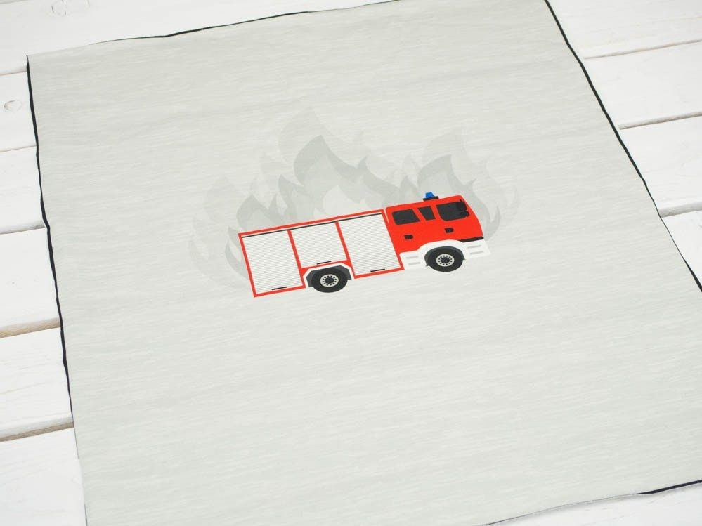 WÓZ STRAŻACKI - panel single jersey TE210