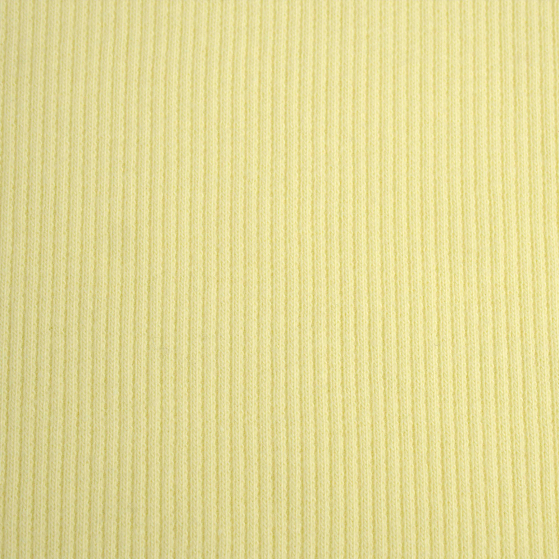 D-173 ŻÓŁTY (BUTTER YELLOW) - Dzianina prążkowana (ściągaczowa)