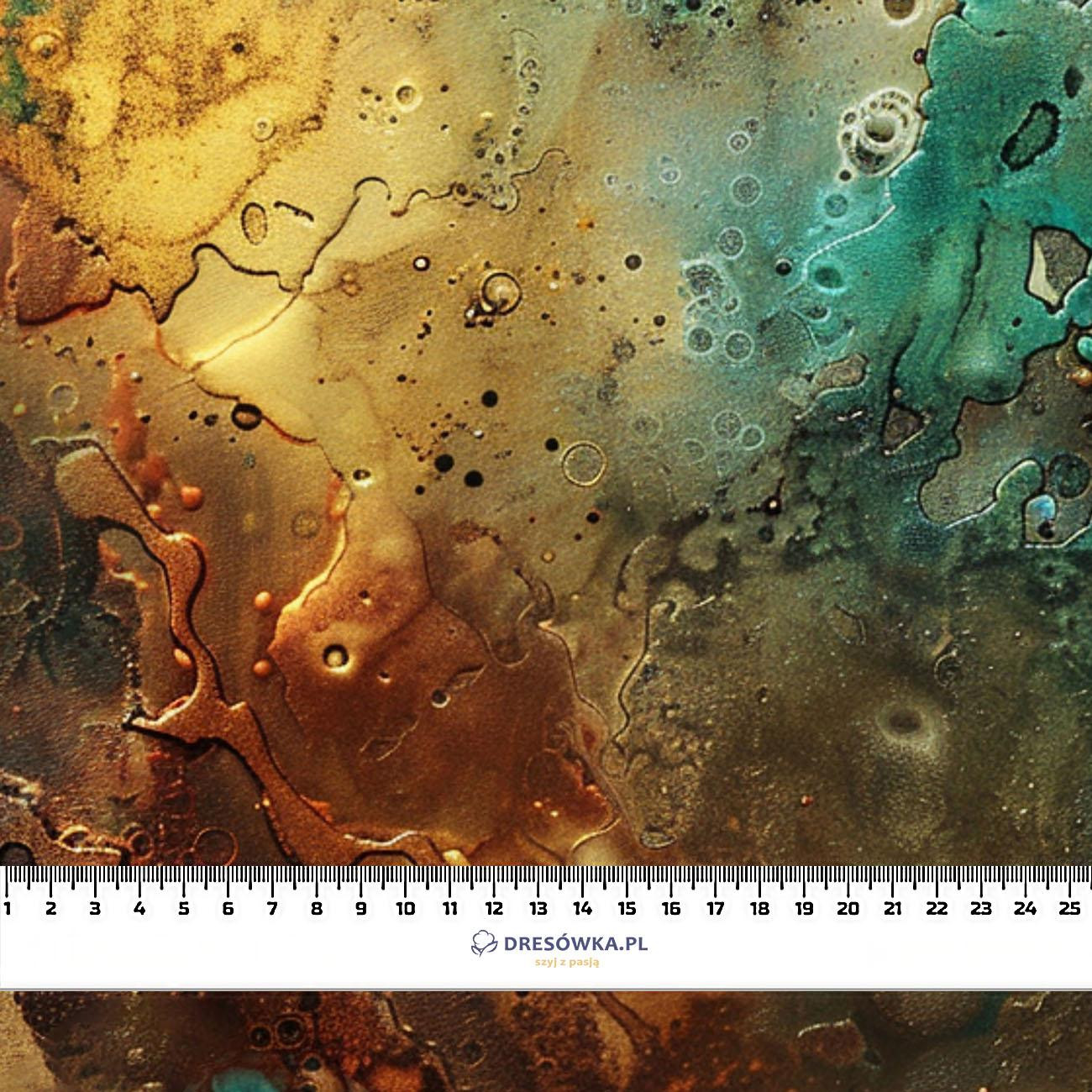 alcohol ink wz.8 - dresówka pętelkowa