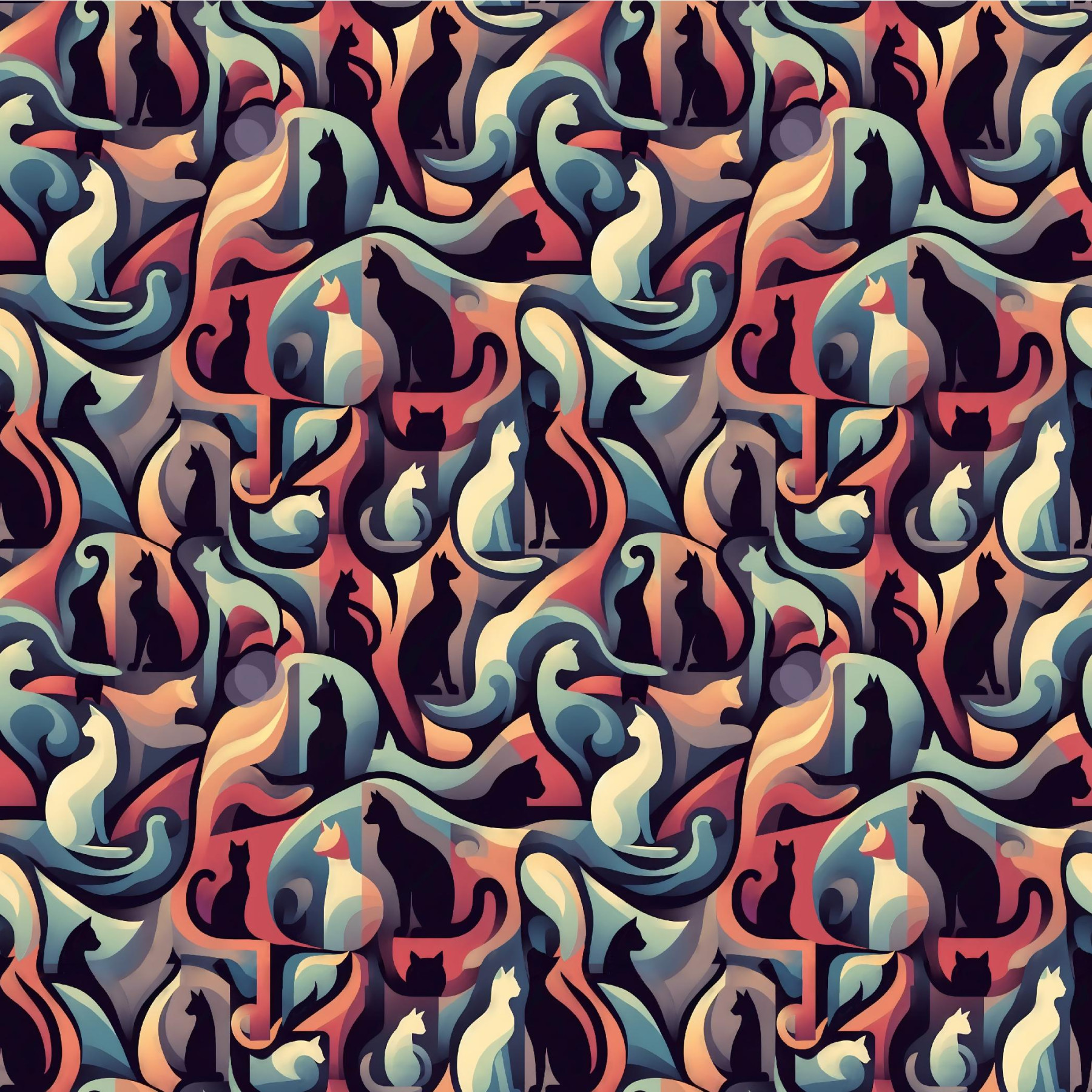 ANIMALS WZ.13 - tkanina wodoodporna