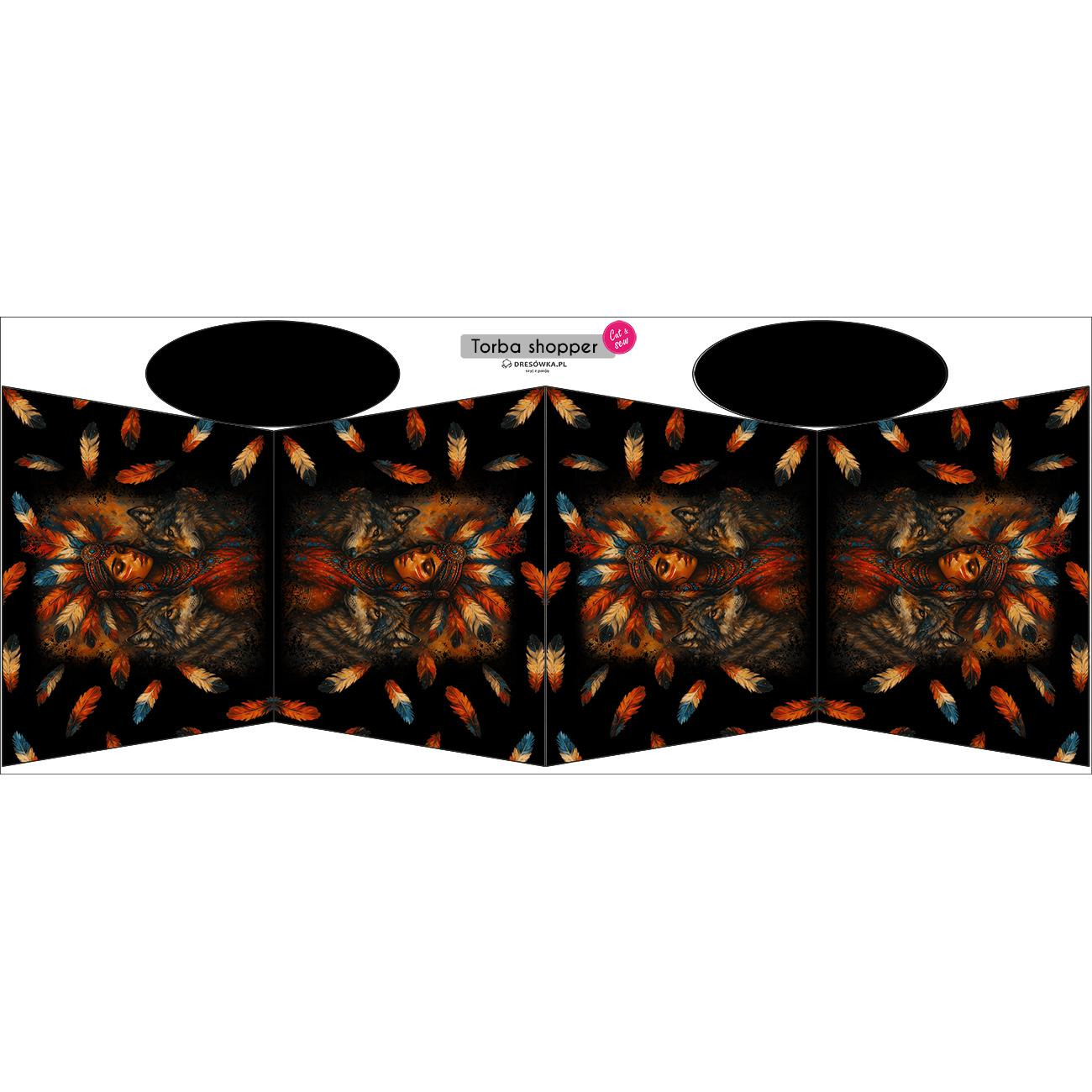 TORBA SHOPPER - AROUND THE WORLD WZ.20 - zestaw do uszycia