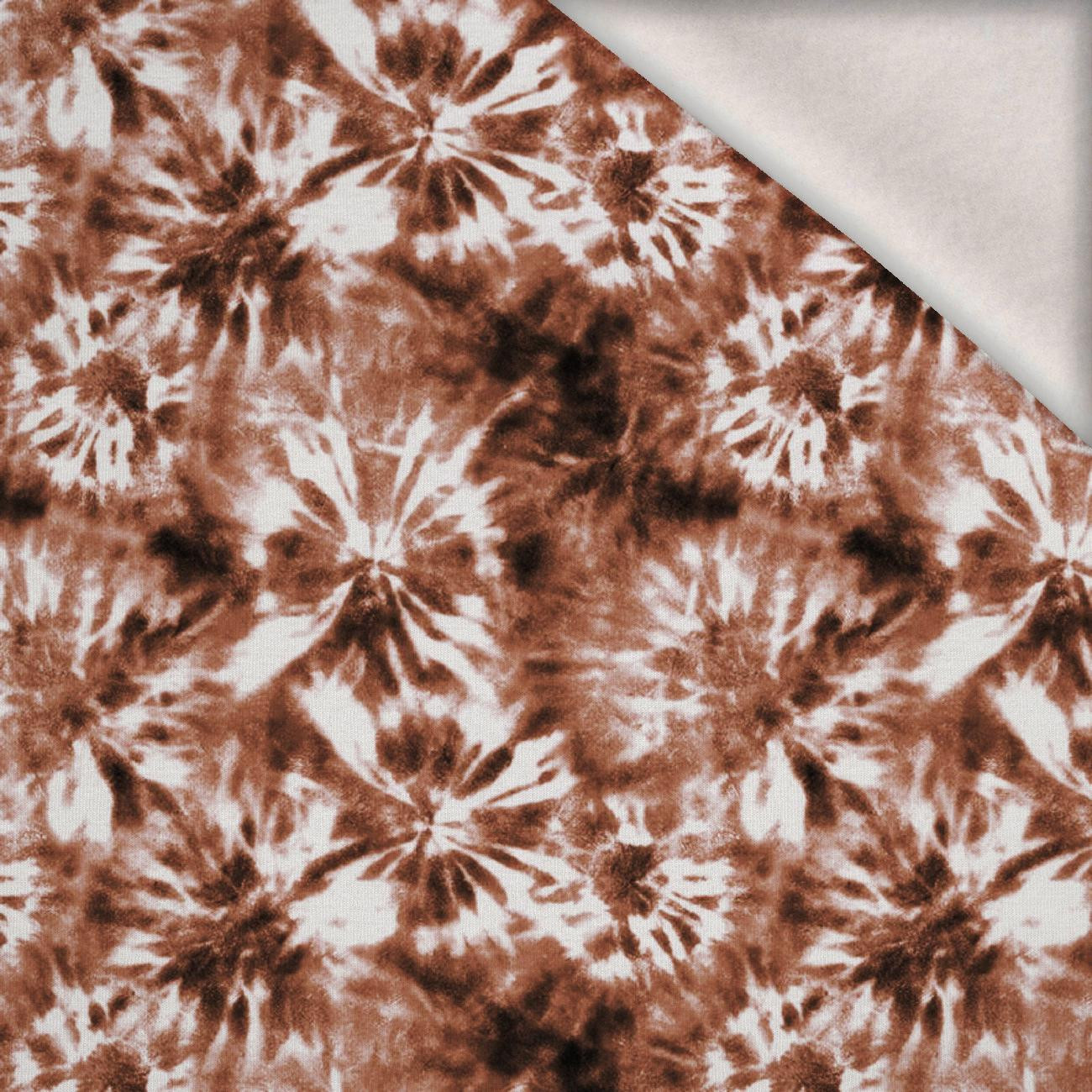 BATIK MOCHA MOUSSE - dzianina drapana z elastanem ITY