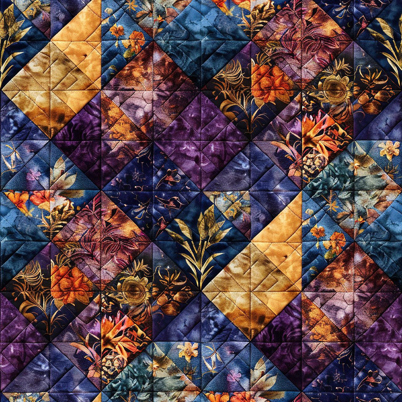 Batik Quilt wz. 1 - Tkanina na obrusy