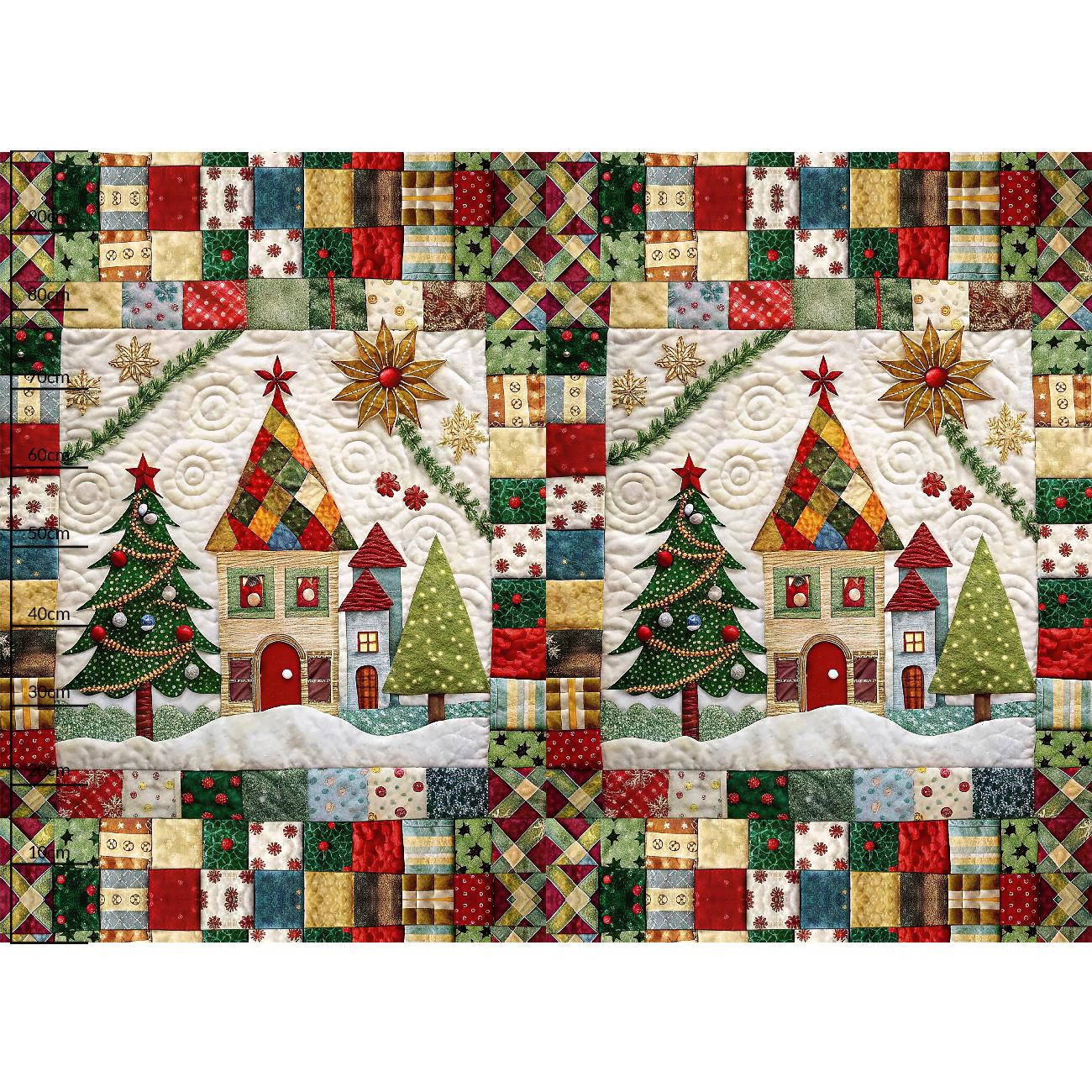 BATIK WZ.5 - panel 71cm x 100cm/ 2szt.- Welur tapicerski