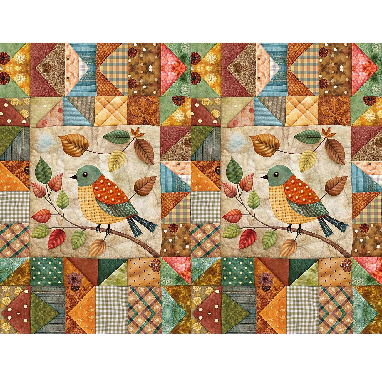 BATIK WZ.8 - panel 71cm x 100cm/ 2szt. - tkanina wodoodporna