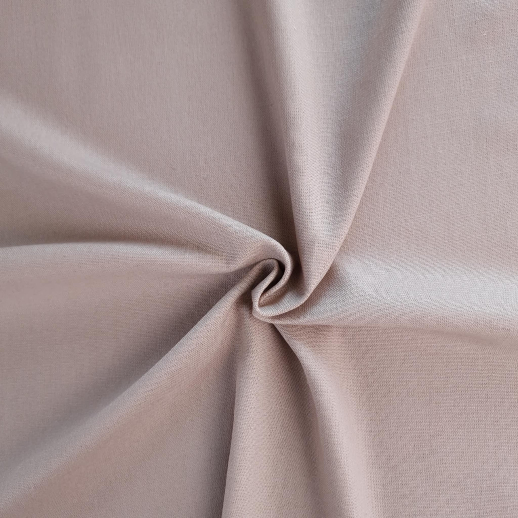 140cm LEN Z ELASTANEM - BEIGE