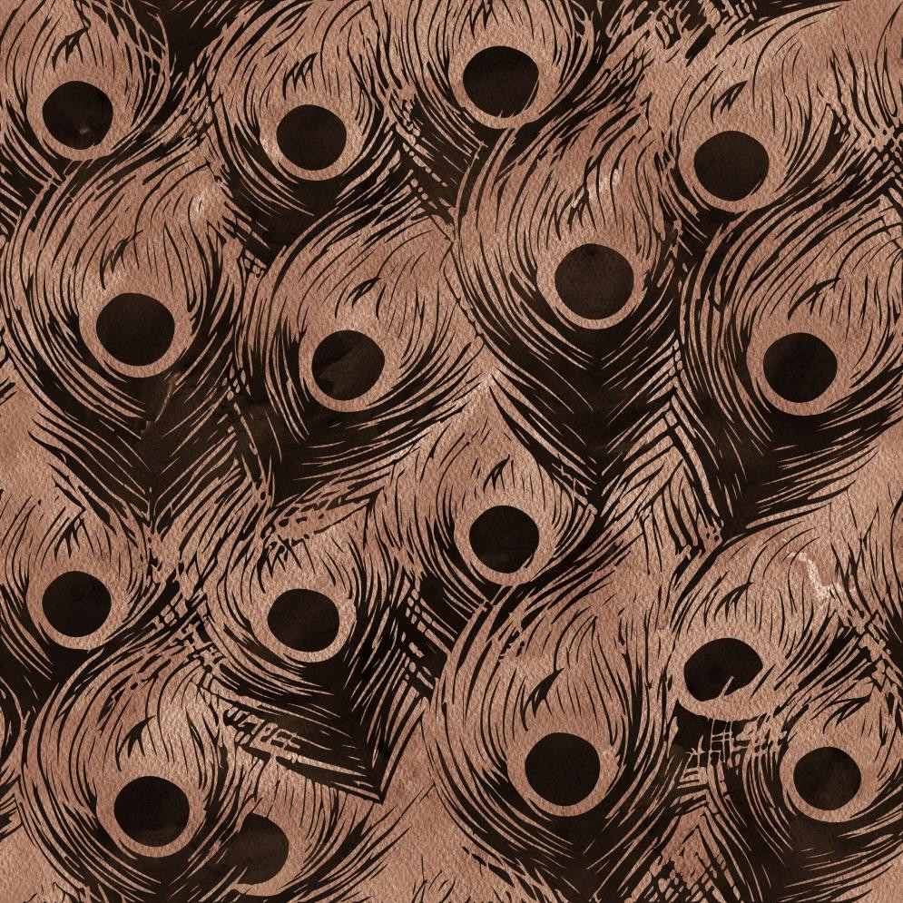 BOHO WZ.2/ Mocha Mousse  - Krepa