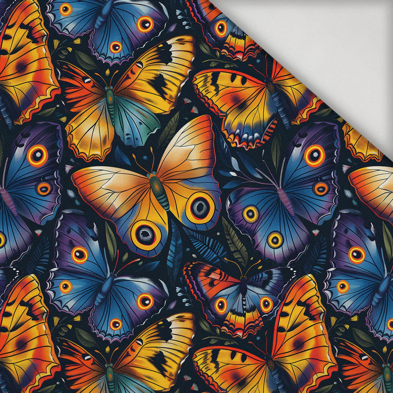 Butterfly & Flowers wz.7 - lycra 300g