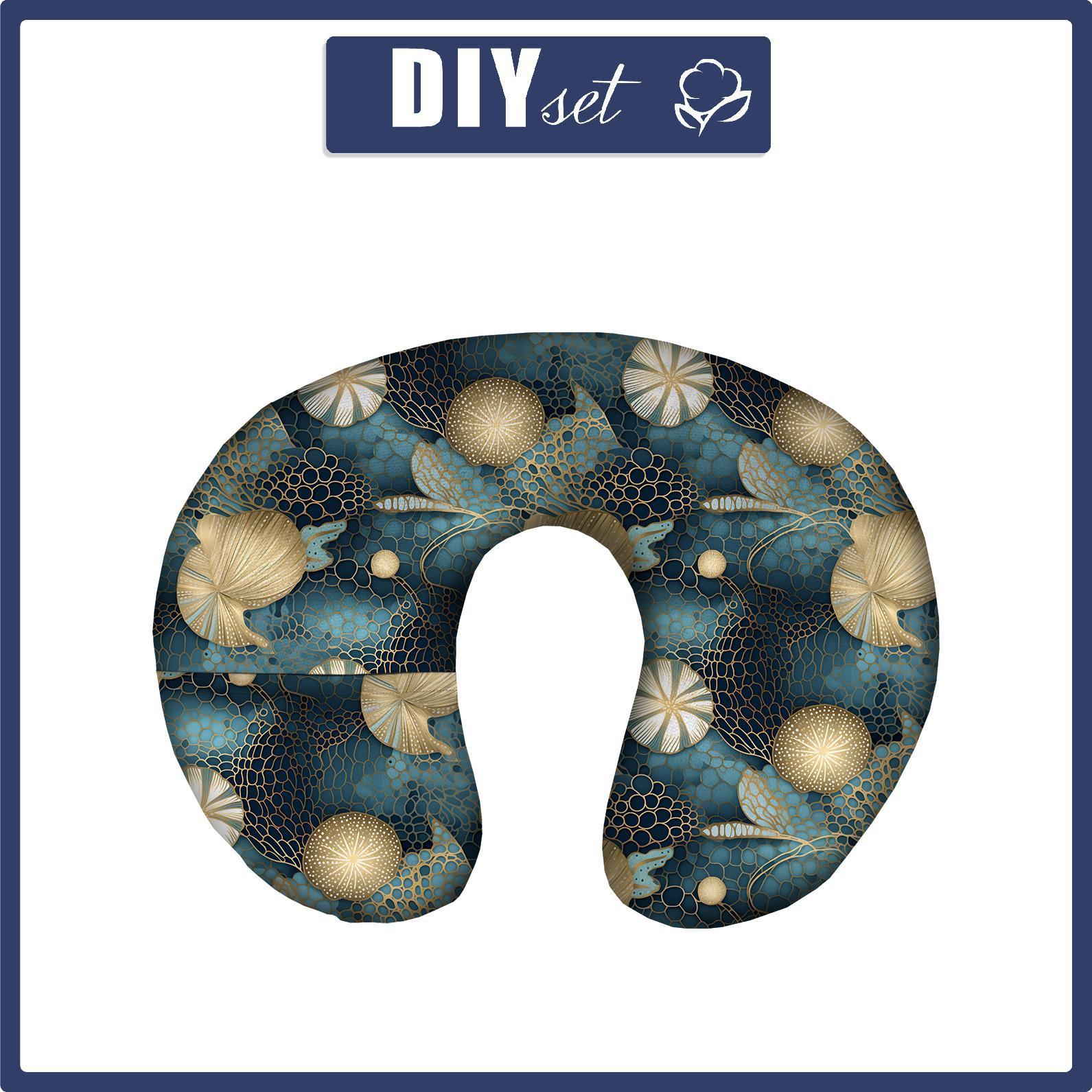 PODUSZKA NA SZYJĘ - By the Sea Wz. 2 - zestaw do uszycia