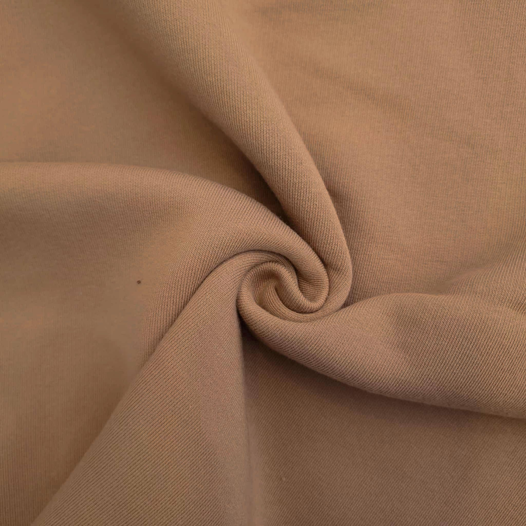 Gruba dresówka drapana D300 - CAMEL (D-212)