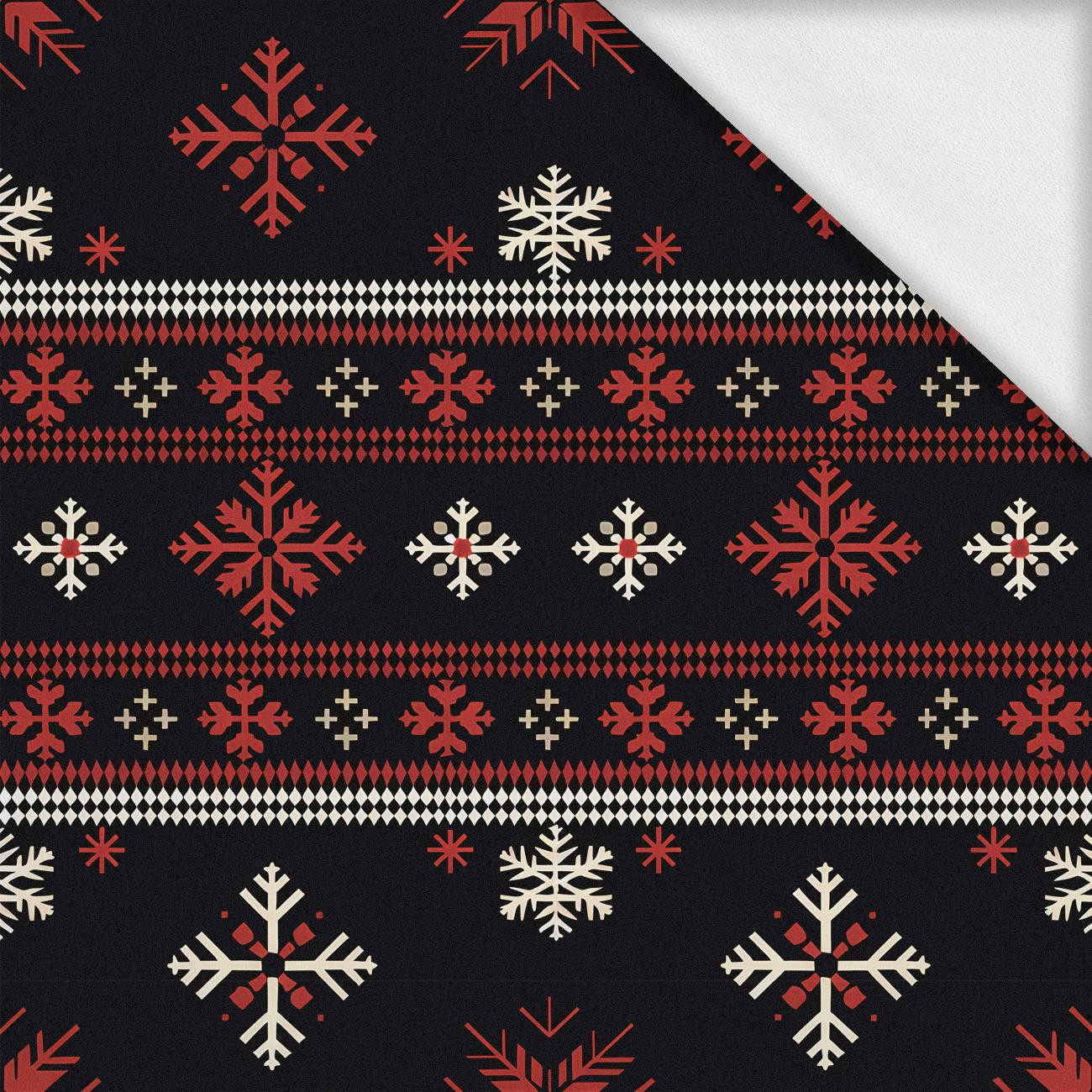 CHRISTMAS SWEATER wz.6 - dzianina pętelkowa z elastanem ITY