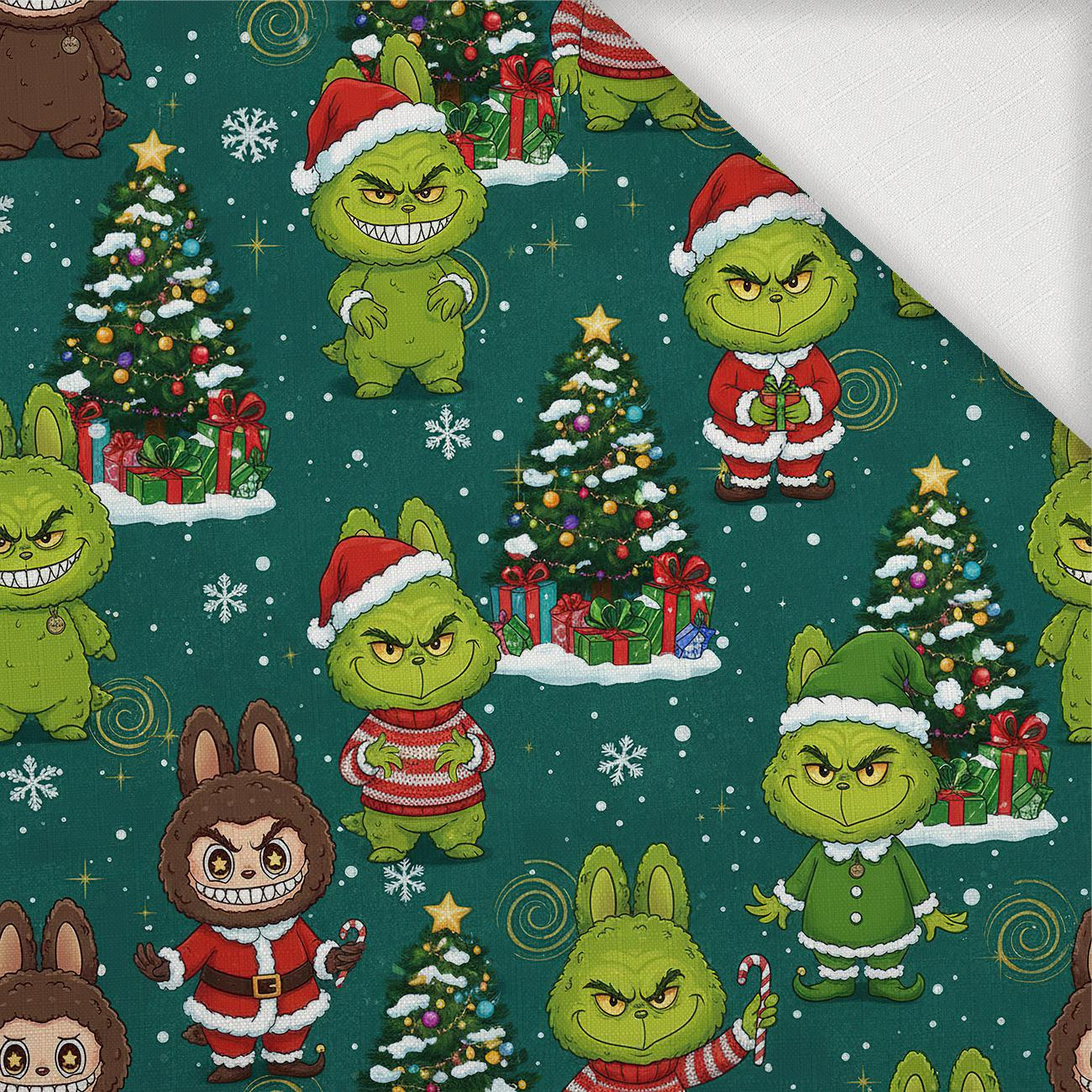 Creepy Cute Christmas WZ.3 - Tkanina na obrusy