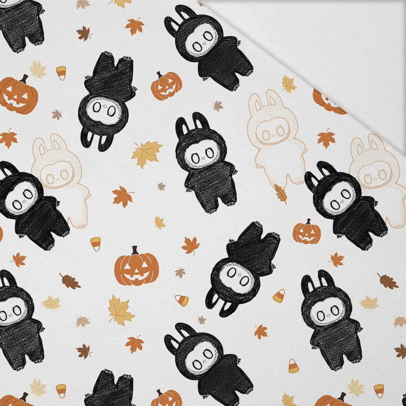 Creepy Cute Halloween WZ.2 - Hydrofobowa dzianina drapana 