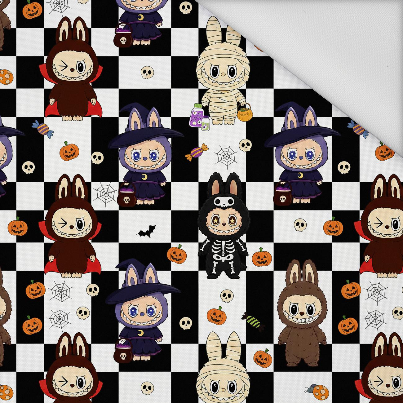 Creepy Cute Halloween WZ.4 - tkanina wodoodporna