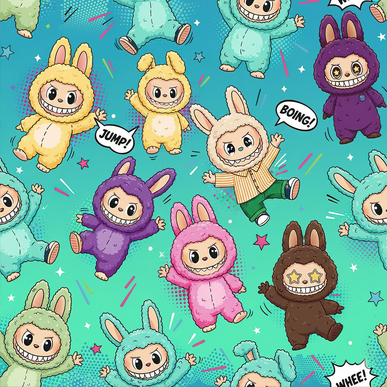 Creepy Cute WZ.3 - Hydrofobowa dzianina drapana 