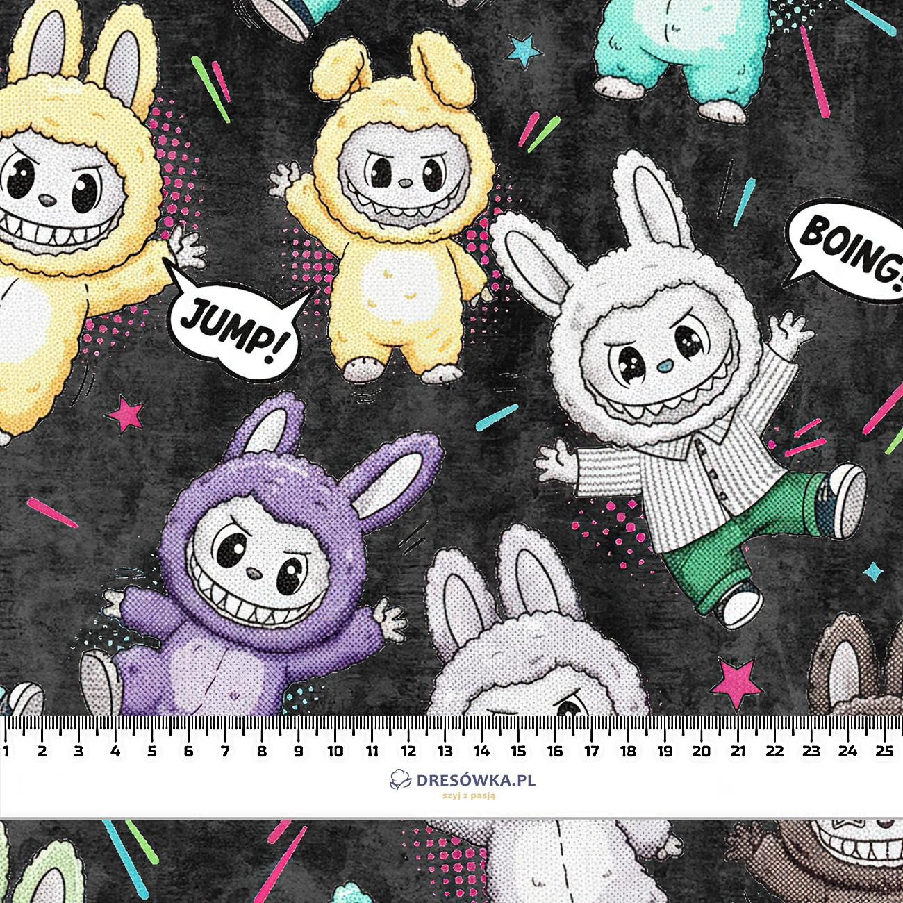 Creepy Cute WZ.5 - dzianina drapana z elastanem ITY