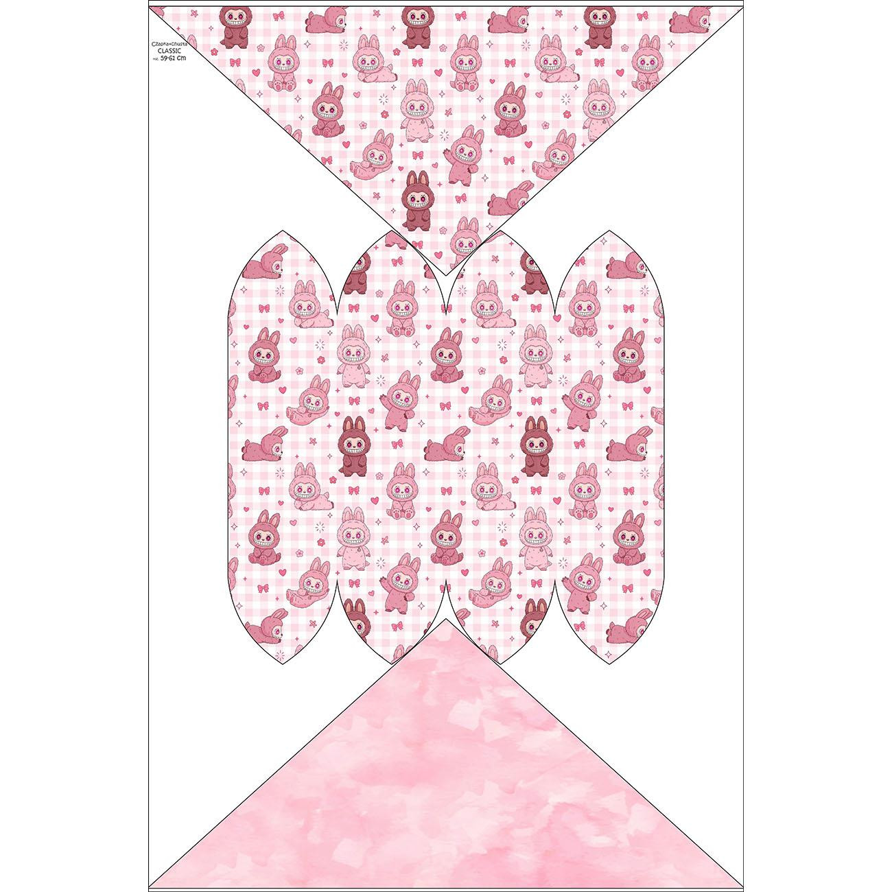 DZIECIĘCA CZAPKA I CHUSTA (CLASSIC) - CREEPY CUTE WZ.7 - zestaw do uszycia  