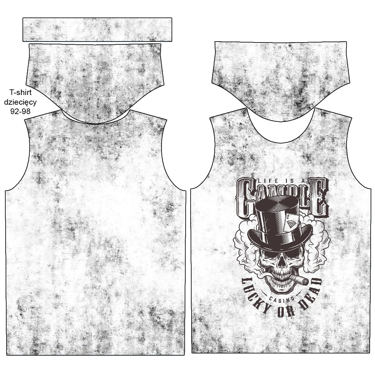 T-SHIRT DZIECIĘCY - THE KING OF POKER wz. 5 - single jersey