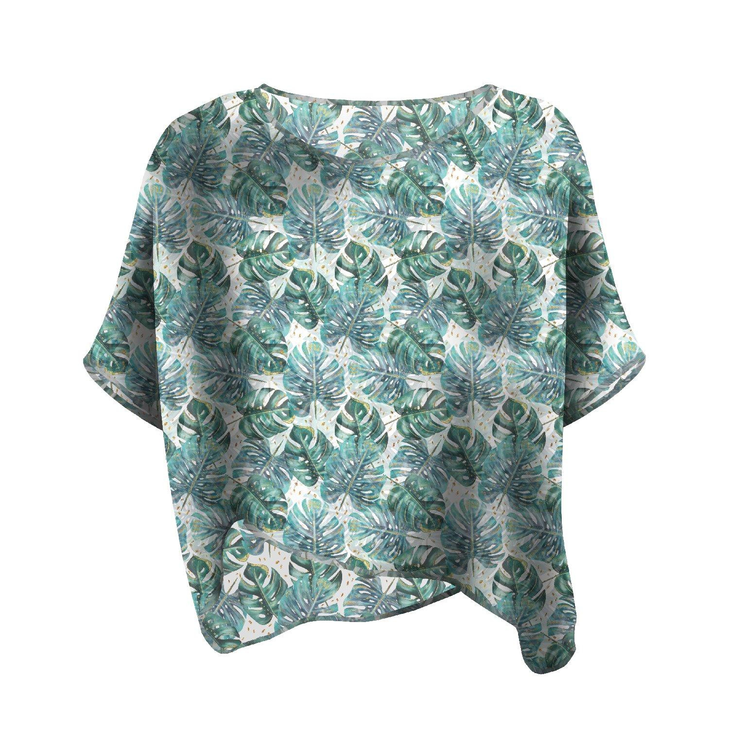 ZWIEWNA BLUZKA OVERSIZE "ELENA" - MONSTERA wz. 4 - zestaw do uszycia