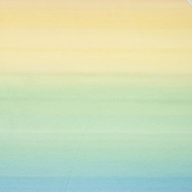 TĘCZOWE PASKI XL wz. 2 - single jersey z elastanem 