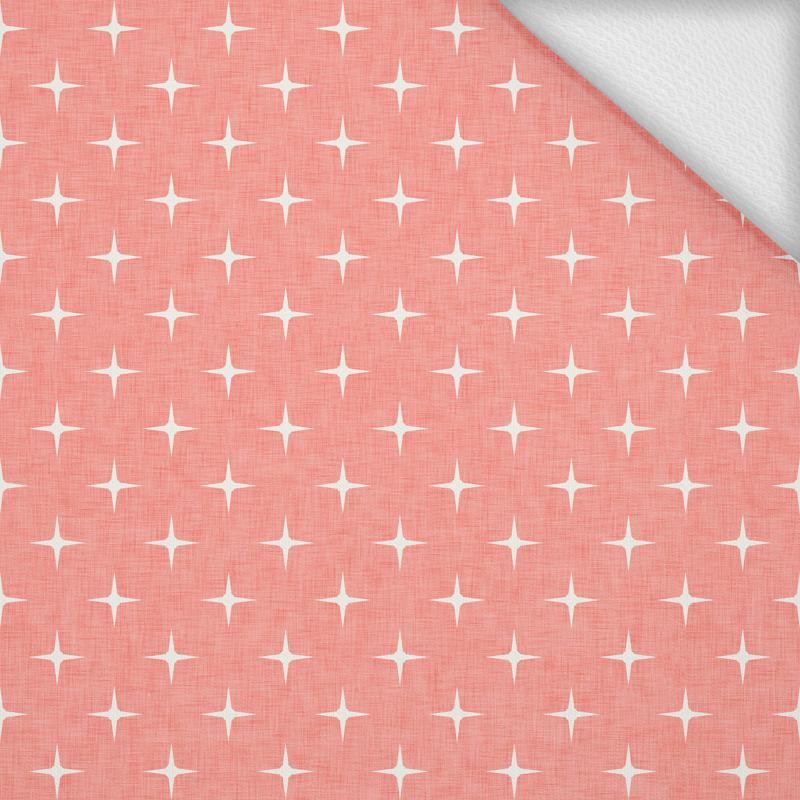 PIERWSZA GWIAZDKA / morelowy - dresówka pętelkowa