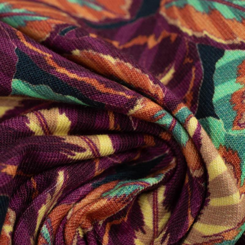 PURPUROWE LIŚCIE (VINTAGE) - single jersey